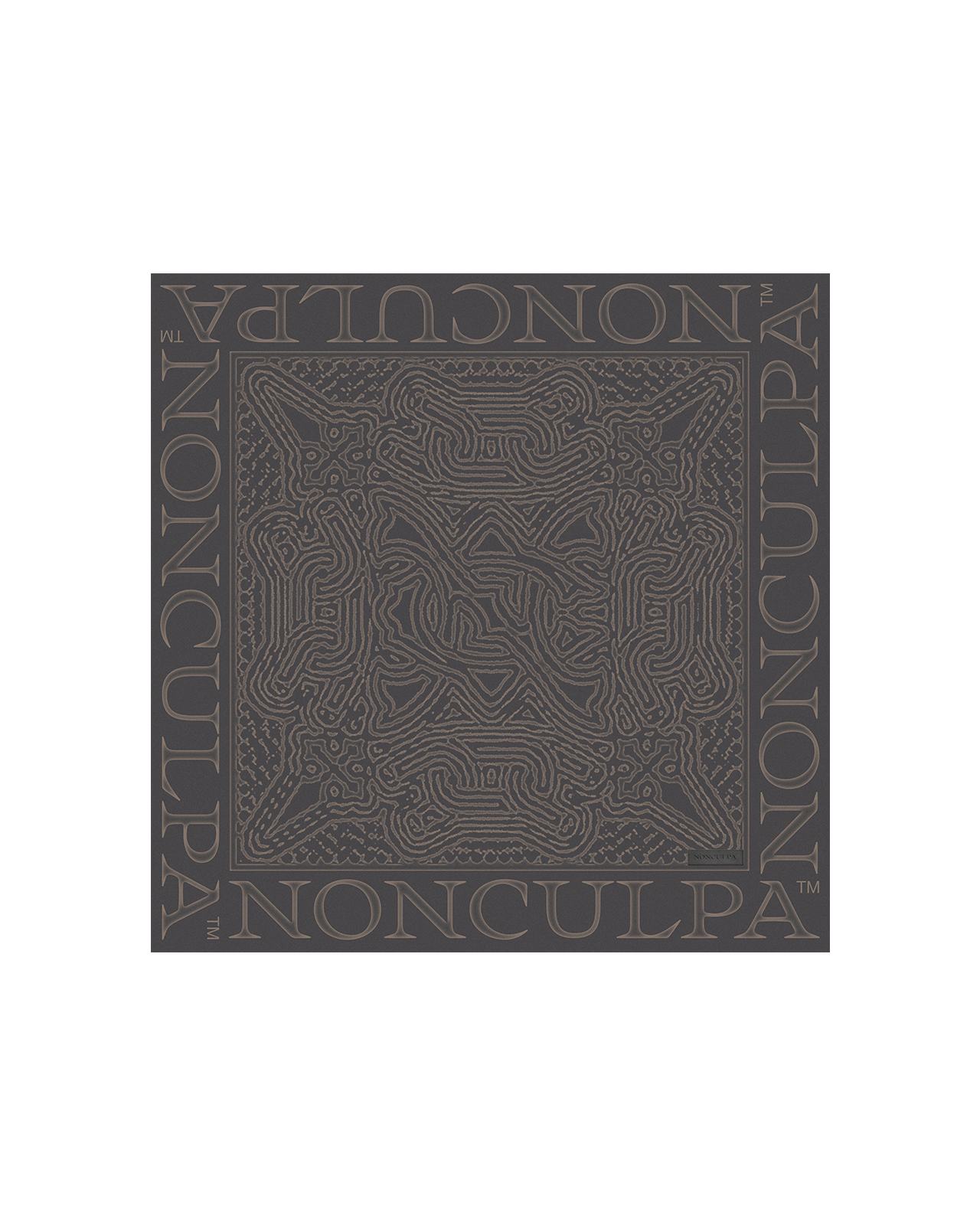 MONOGRAM CHAIN BANDANA