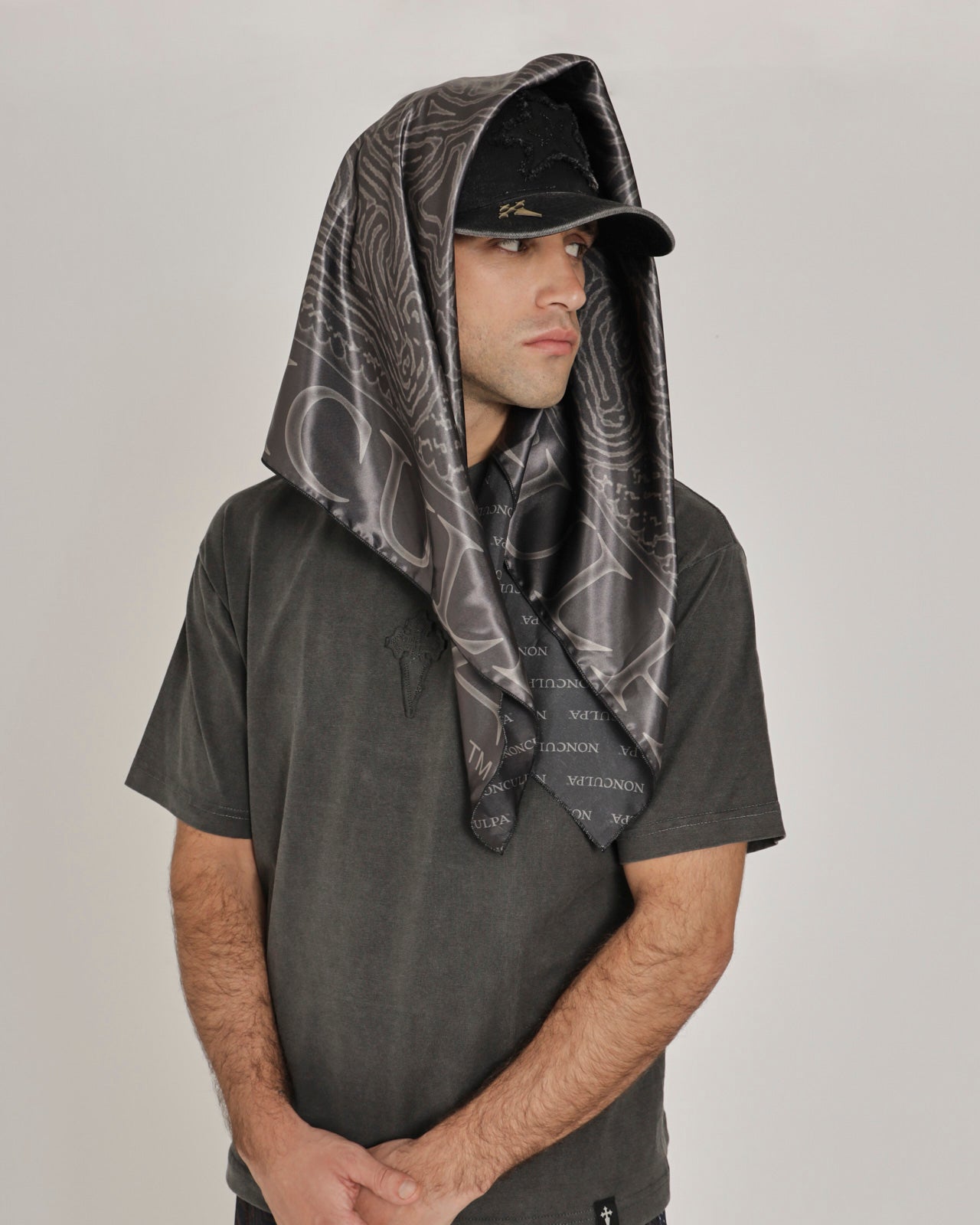 MONOGRAM CHAIN BANDANA