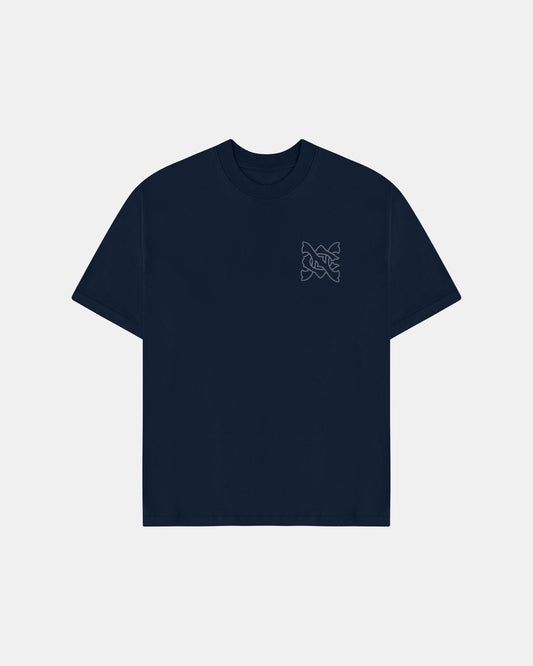 T-SHIRT BÁSICOS 001 (OXFORD BLUE)