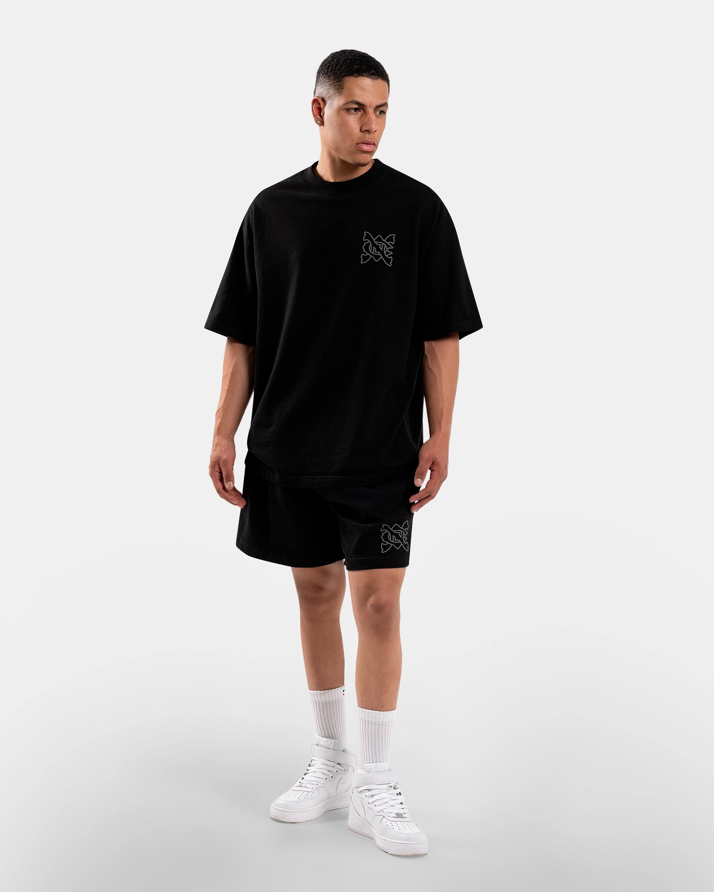 SHORT BÁSICOS 001 (NEGRO)