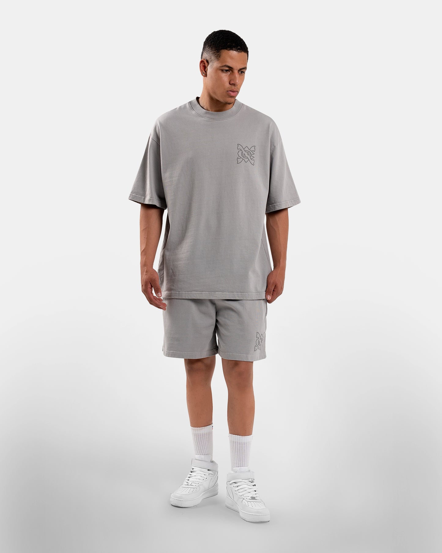 SHORT BÁSICOS 001 (GRIS)